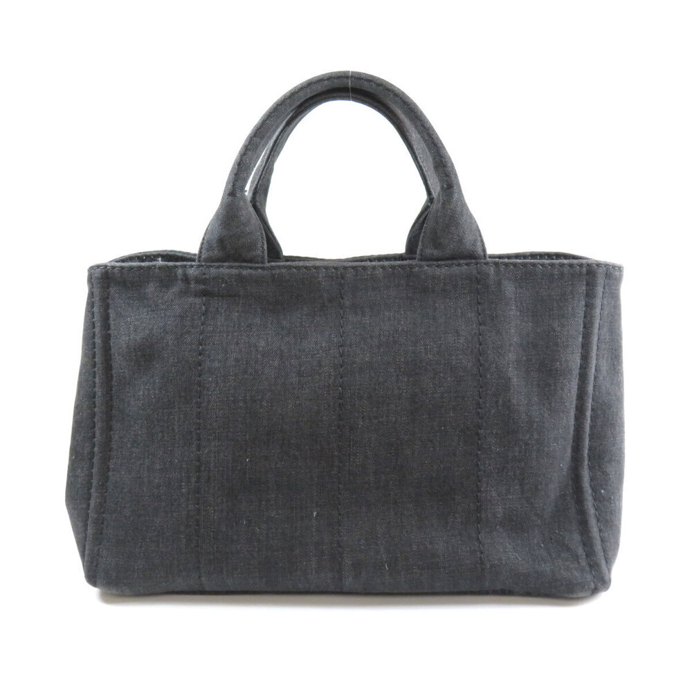 Prada Denim Canapa Tote Bag